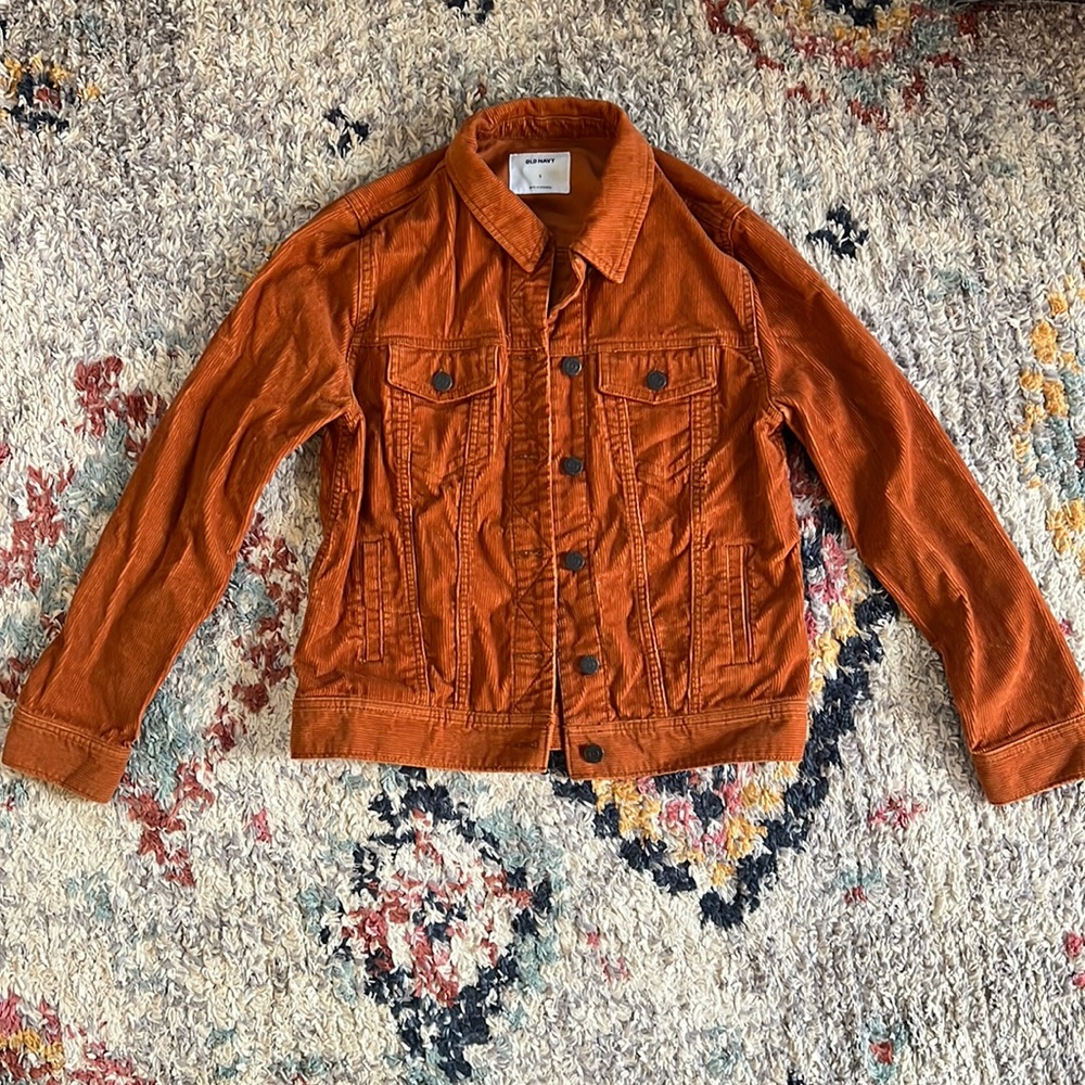 Old Navy Spice Colored Corduroy Jacket